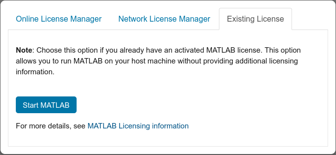 Configuring Matlab license